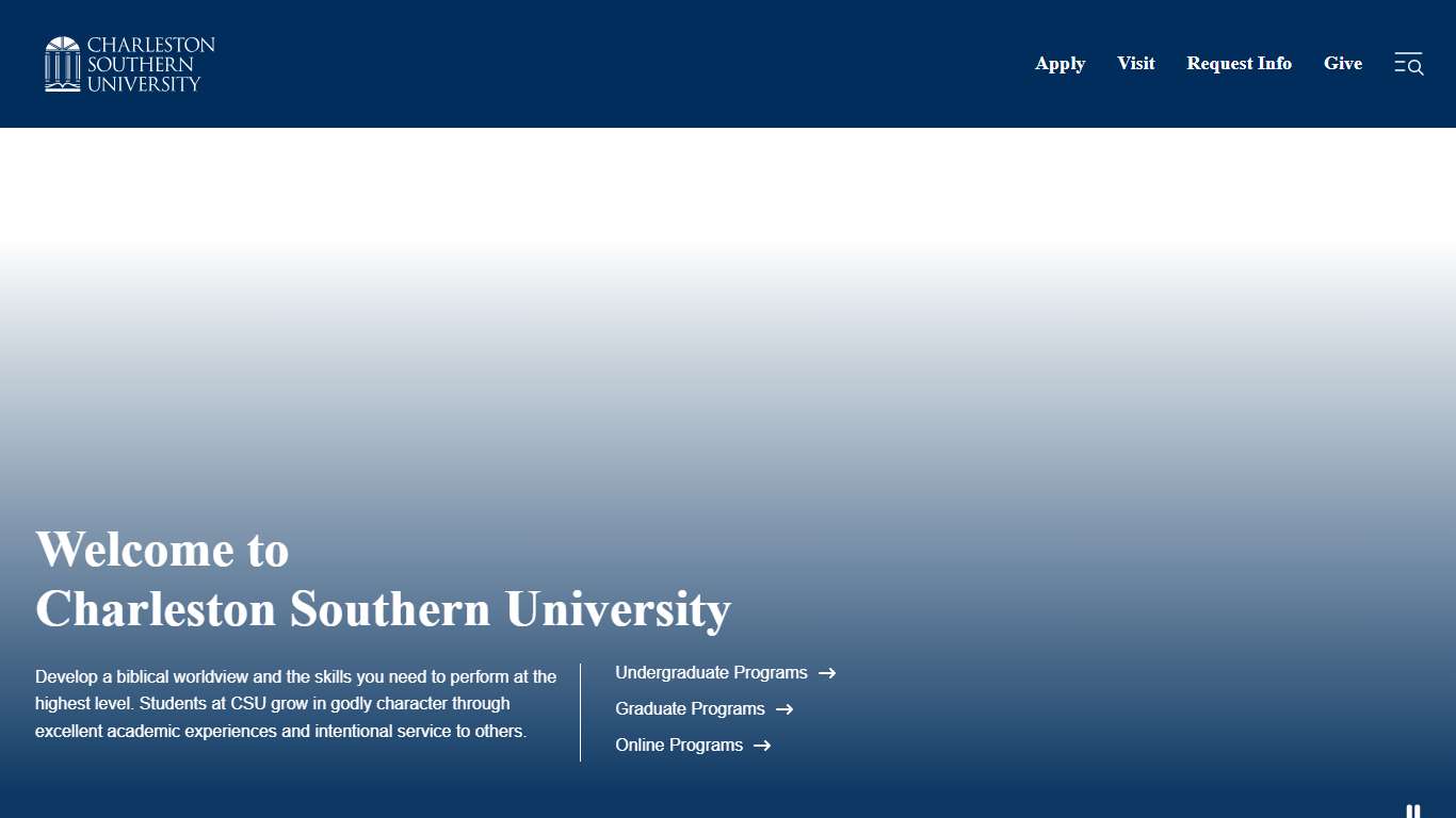 Charleston Southern University - Your Passport to Purpose
